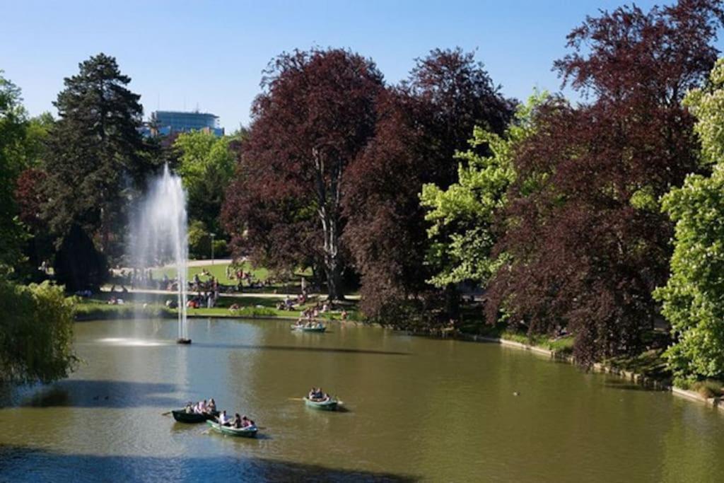 R-Appartements Strasbourg Cosy Orangerie Pour Vos Sejours En Famille Ou Entre Amis Eksteriør billede